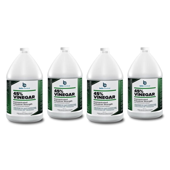 45% Pure Vinegar - Concentrated Industrial Grade (4-Gallons)