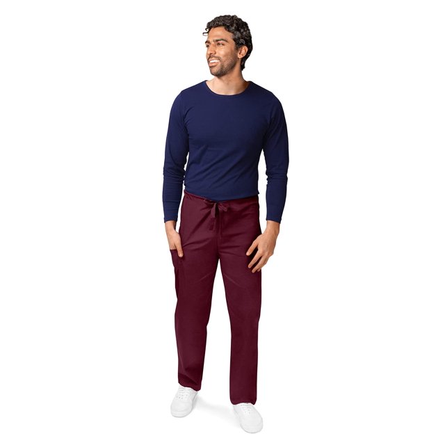 Adar Universal Sarraus pour Hommes - Pantalon de Sarrau à Jambe Fuselée avec Cordon