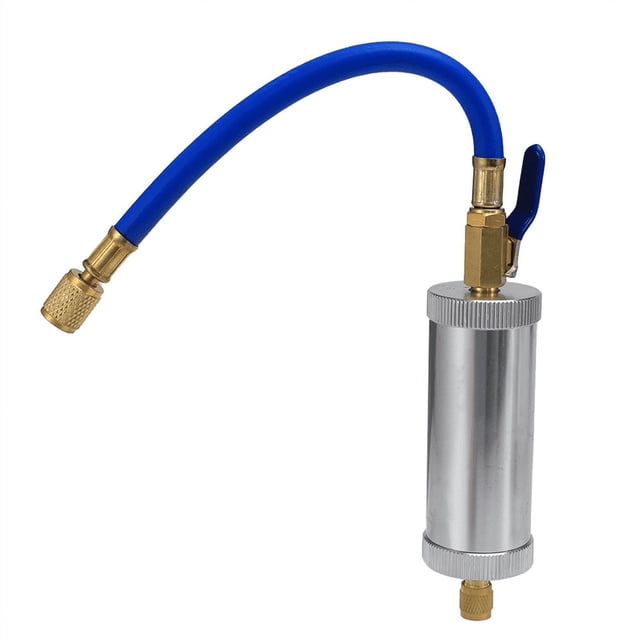 Injecteur de Teinture Climatisation Voiture Injection d'Huile R12 R134A R22 Injection de Teinture 2 Onces Liquide Pur de Refroidissement Tube de Remplissage Bleu