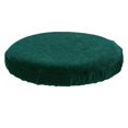 thumbnail image 2 of Round Bar Stool Cushion Covers Luxury Dustproof with Elastic Washable Chair Seat Green, 2 of 9