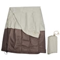 thumbnail image 2 of Fountain Statue Protector Cover, Silver Coated Waterproof Fountain Cover Oxford Cloth Portable  For Statue Cover For Fountain Beige And Coffee, 2 of 8