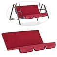 thumbnail image 4 of maytalsory Garden Swing Seat Cover Patio Cushion Protection Bench Covers Red, 4 of 8