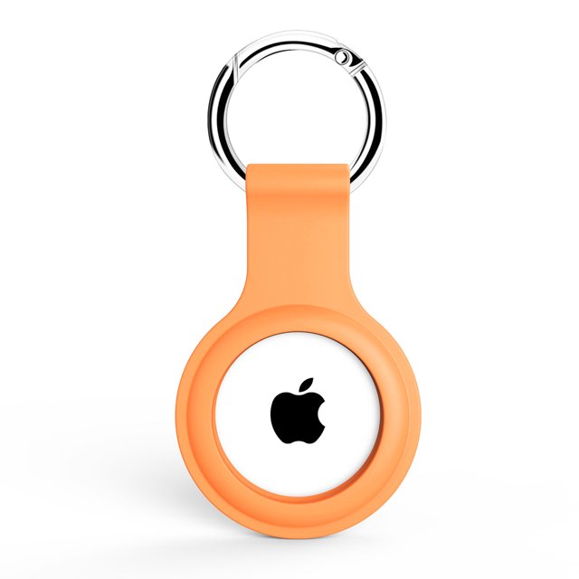 PANDACO Tangerine Keyring Case for Apple AirTag