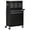 Black, variant on DURHAND 6-Drawer Tool Chest Set on Wheels Lockable Rolling Tool Box Cabinet