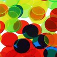 thumbnail image 4 of 100PCS/Set Plastic 19mm Chips Multi Color Markers Bingo markers Fun Family Club Children Game Supplies Counting Math Toys, 4 of 9