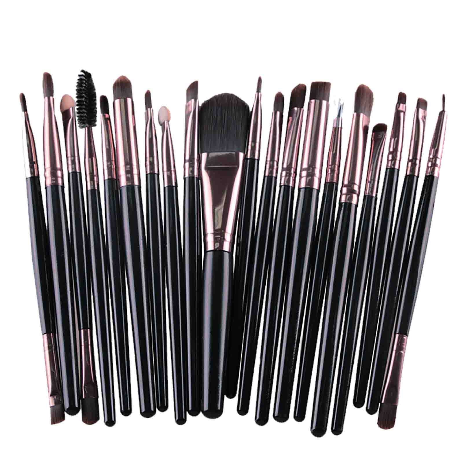 EARKITY 20 pcs Makeup Brush Set Tools Make-up Toiletry Kit Wool Make Up Brush Set,Makeup Brushes Artisan Easel Elite Cosmetics Make up Brush Set, Complete Makeup Brush Set, 2024 Clearance Sales