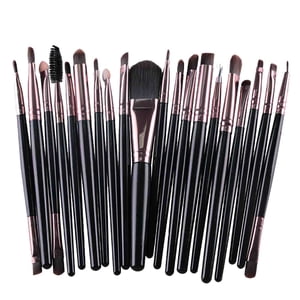 EARKITY 20 Pcs Makeup Brush Set Outils Maquillage Kit de toilette Kit de brosse de maquillage de laine,Brushes de maquillage Artisan Easel Elite Cosmetics Make up Brosse Set, Ensemble complet de brosses de maquillage, 2024 Solde des ventes