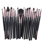 EARKITY 20 Pcs Makeup Brush Set Outils Maquillage Kit de toilette Kit de brosse de maquillage de laine,Brushes de maquillage Artisan Easel Elite Cosmetics Make up Brosse Set, Ensemble complet de brosses de maquillage, 2024 Solde des ventes