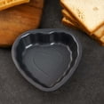 thumbnail image 3 of 4in Kids Baking Compatible Easy | Pan Nonstick Steel Oven Pans With For Girls Or Boys Mini Cake Non Stick Heart Round Square Cartoon Pattern Baking Tools Small Cake Mould Can Sealer Mylar Sealer Hands, 3 of 3