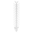 thumbnail image 1 of Flat Double Pronged Stainless Steel Reusable BBQ Skewers for Kitchen Camping, 1 of 7