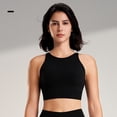 thumbnail image 2 of Yuyuzo Sports Bras for Women Wireless High Support Seamless Stretchy Full Coverage Active Workout Crop Tank Tops, 2 of 5