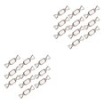 thumbnail image 1 of relayinert Candy Shaped Mini Necklace Organizer Earrings Necklace Storage Transparent 10 Pcs 2Set, 1 of 6