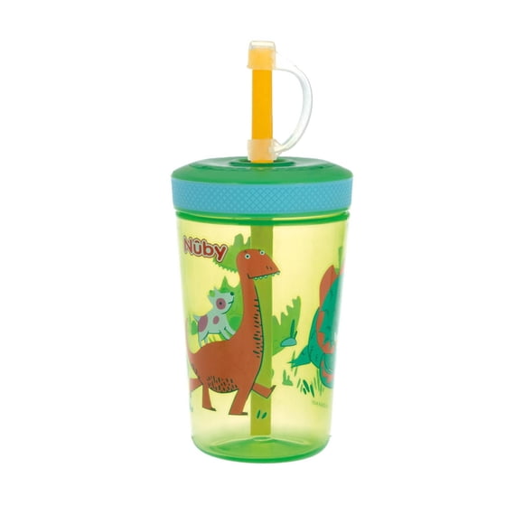 Gobelet à paille pour tout-petits Thirsty Kids™ No-Spill™ de Nûby™ - Dinosaure