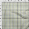 thumbnail image 4 of oneOone Rayon Olive Green Fabric Check Sewing Material Print Fabric By The Yard 56 Inch Wide, 4 of 4