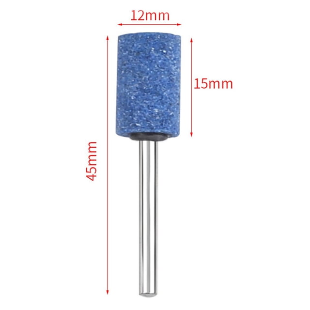 1pcs Tête de Polissage Tête de Roue Abrasive Montée pour Outil Motorisé Rotary Corps de 3 mm
