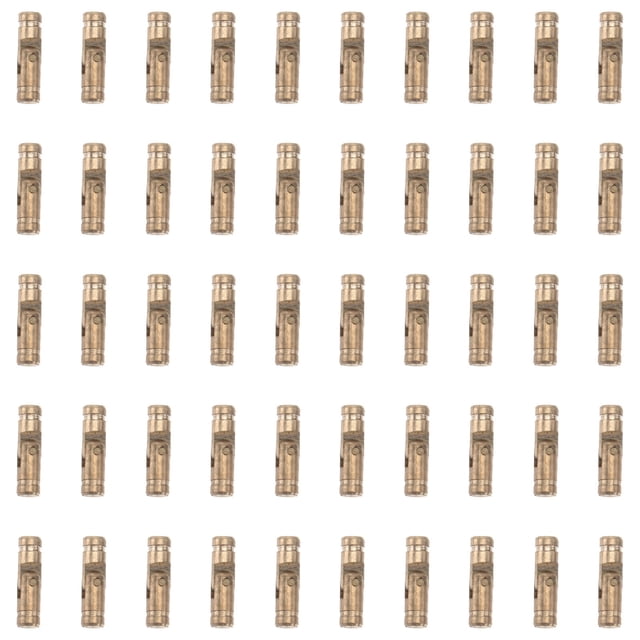 Charnière à Ressort Auto-Fermant Dorée pour Bijoux et Boîtes DIY Lisse et Silencieuse 4x15mm