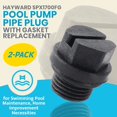 thumbnail image 4 of [Lot de 2 Bouchons de Vidange avec pour Pompes, Numéro de Pièce de Remplacement Exact SPX1700FG, Compatible avec Super Pum Power et les Séries MaxFlo, 4 of 6
