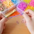 thumbnail image 3 of Rainbow Loom Kit DIY Educational Rubber Band Refill Kit Rubber Band Bracelet Kit, 3 of 8