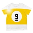 thumbnail image 2 of Halloween Billiard Pool Ball Nine Costume Toddler T Shirt, 2 of 2