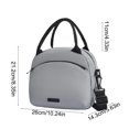 thumbnail image 4 of Sentmoon Lunch Box Cute Lunch Box Lunch Box Bag with Large Capacity Multifunctional Portable Lunch Bag Insulated Bag Lunch Bag for Lunch and Meal Prep, 4 of 7