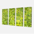 thumbnail image 2 of Feuillage Vert Fuchsia Vif - Impression Artistique sur Toile Florale, 2 of 3