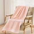 thumbnail image 4 of Bath Towel, Highly Absorbent, Quick Dry, Plush Feel, Luxury Bath Sheet, for Home, , and Gym Use, 4 of 9