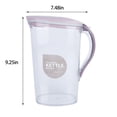 thumbnail image 3 of Water Pitcher 1.4L | Plastic Pitcher with Lid | Jug for Fridge | Juice Container with Lid | Iced Tea Pitcher | Water Carafe Perfect for Lemonade, Juice, 3 of 6
