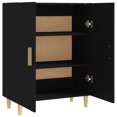 thumbnail image 3 of vidaXL Sideboard Black 70x34x90 cm Engineered Wood, 3 of 5