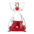 thumbnail image 2 of GROWTH TANK Gift for Girlfriend Forever Rose In Angel Glass Cover Eternal Flowers Home Decor Red, 2 of 9