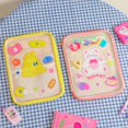 thumbnail image 4 of Clear Tablet Sleeve Bag Lovely Cartoon Bear Carrying Bags Transparent Storage, 4 of 4