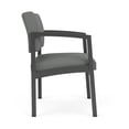thumbnail image 4 of Fauteuil d'Appoint Surdimensionné en Acier Lenox pour Réception / Acier Charbon / Gris Pâle, 4 of 5