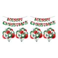 thumbnail image 2 of kurtrusly Christmas Party Décor Balloons To Spread Holiday Cheer Suitable For Any Places Christmas Decoration Party Decoration multicolor 1 Banner+20 Balloons 2Set, 2 of 6