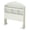 Headboard - Pure White, variant on South Shore Tiara Twin Mates Platform Storage Bed with 3 Drawers, in Pure White