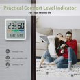 thumbnail image 3 of Portable Digital Thermometer/Hygrometer with High Accuracy, Temperature and Hygrometer for Room Temperature Control, Room Air Control, Climate Monitoring, 3 of 5