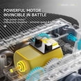 thumbnail image 3 of 1/64 Scale Mini Remote Control Tank with 24G Infrared and Rotating Turret for Teens and Adults Educational Toy, 3 of 4