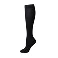 thumbnail image 1 of GDREDA Womens Graduated Compression Knee High - 1 & 2 Pair Packs Casual Sock (Black,XXL), 1 of 2