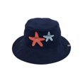 thumbnail image 2 of FlapJackKids - Kids Reversible Mixed Sun Hat - Starfish - M (2-4Y), 2 of 4