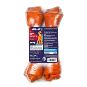VibrantLife 11" Rawhide Bone Chews for Dogs