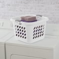 thumbnail image 3 of Sterilite 53 Liter White Laundry Basket, 3 of 10