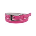 thumbnail image 1 of CTM®  Skinny Leather Dress Belt (Women's), 1 of 3