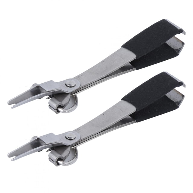 2Pcs Fly Fishing Quick Knot Tool, Hook Eye Cleaner With Retractor Fast Hook Nail Knotter, Easy To Carry And Use Wonderful Fishing Tackle For Fishing Lover