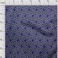 thumbnail image 2 of oneOone Georgette Viscose Fabric Swirl Block Printed Craft Fabric BTY 42 Inch Wide, 2 of 4