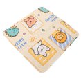 thumbnail image 1 of Washable Pet Mat, Foldable Dirt And Water Fast Absorbent Nonslip Cotton Dog Pee Pad Feeding Mat For All Seasons Use Indoor, 1 of 8
