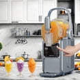 thumbnail image 3 of Machine à Slush 101 Oz Sans Glace Nécessaire, Machine à Slush pour la Maison avec Poignée Portable - Jaune, Machine à Boissons Glacées avec 5 Programmes Préréglés pour Margaritas, Frappés, Milk Shake et Plus, Écran LED, 3 of 11