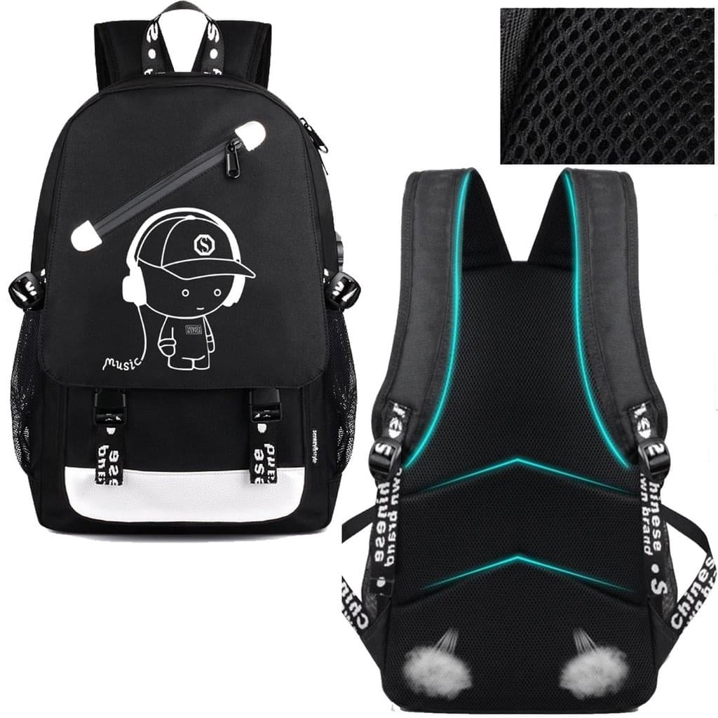 USB school backpack school bag school bag sports backpack leisure backpack daypacks backpack with the lock for girls