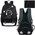 thumbnail image 2 of Usb School Backpack School Bag School Bag Sports Backpack Leisure Backpack Daypacks Backpack With The Lock For Girls, 2 of 6