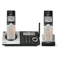 thumbnail image 2 of AT&T CL83207 DECT 6.0 Expandable Cordless Phone with Smart Call Blocker, Silver/Black with 2 Handsets, 2 of 5