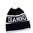 thumbnail image 3 of Bonnets Gorro Motif Diamant pour Hommes et Femmes Hiver, 3 of 3