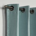 thumbnail image 3 of Bouclair Rideau Occultant Darja Aqua Écume de Mer 54x96 Po (137x244 cm), 3 of 9