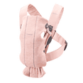 thumbnail image 1 of BabyBjorn Baby Carrier Mini, 3D Jersey, Light Pink, 1 of 6